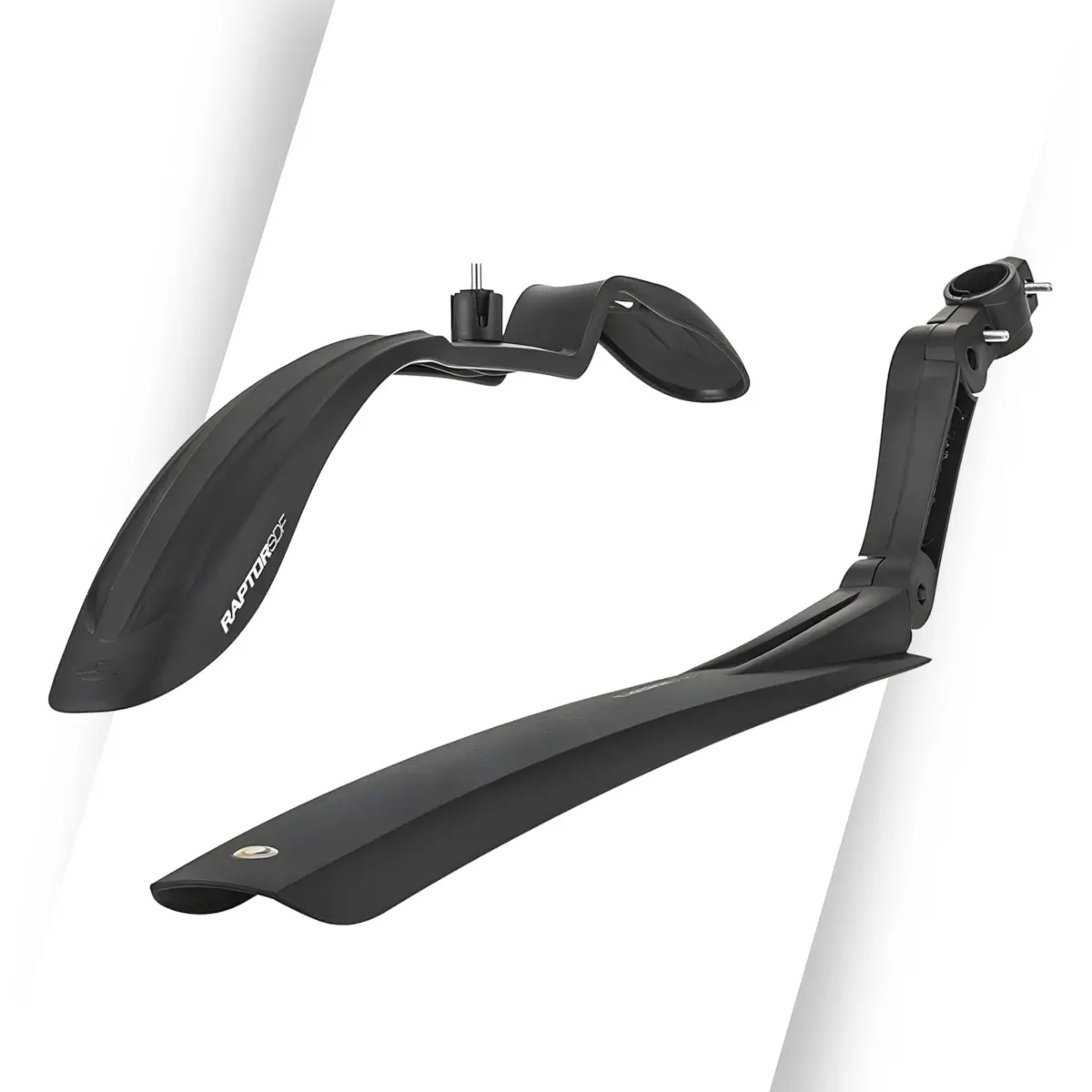 Błotniki rowerowe Simpla Raptor czarny PRZÓD + TYŁ UNIWERSALNE